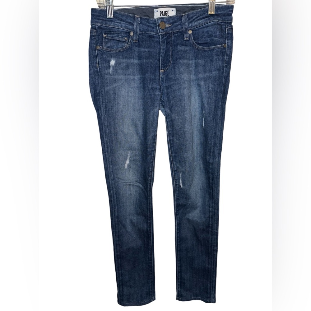 Paige Skyline Ankle Peg Denim Jeans women’s size 25